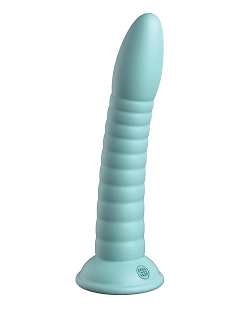 Dillio Platinum 7" Wild Thing Silicone Dildo - Teal - Empower Pleasure