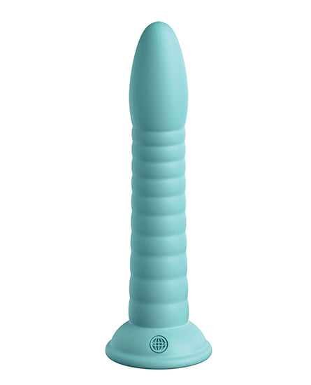 Dillio Platinum 7" Wild Thing Silicone Dildo - Teal - Empower Pleasure