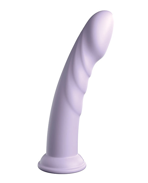 Dillio Platinum 8" Super Eight Silicone Dildo - Purple - Empower Pleasure