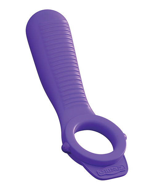 Fantasy C-Ringz Ride N' Glide Couples Ring - Purple - Empower Pleasure