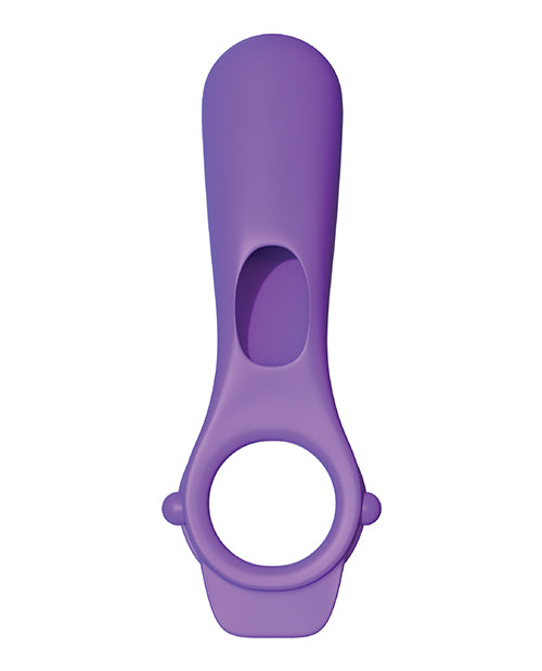 Fantasy C-Ringz Ride N' Glide Couples Ring - Purple - Empower Pleasure