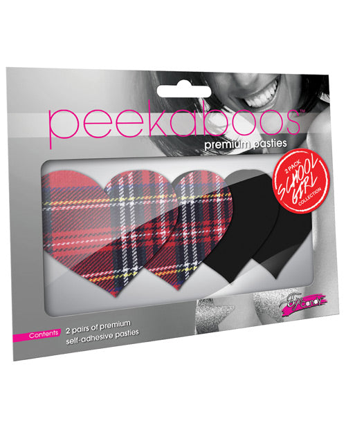 Peekaboos Schoolgirl Hearts O/S - Empower Pleasure