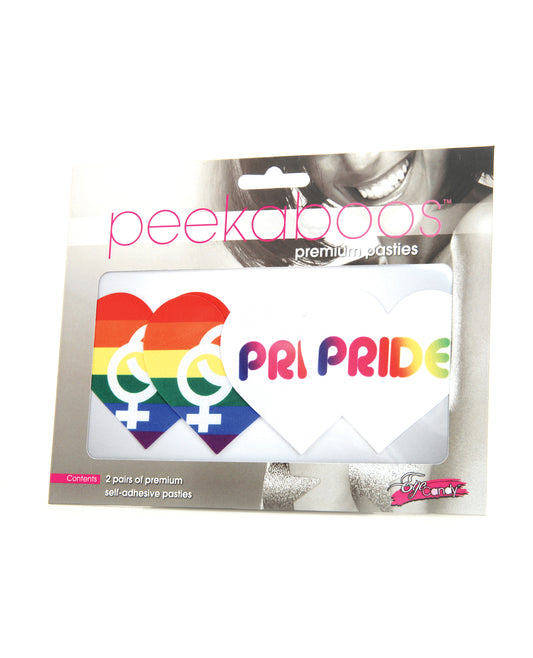 Peekaboos Pride Hearts - Pack of 2 - Empower Pleasure