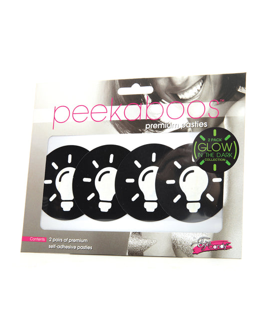 Peekaboos Glow in the Dark Light Bulb - Pack of 2 - Empower Pleasure