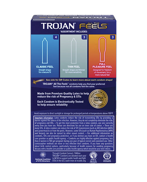 Trojan All the Feels Condom - Empower Pleasure