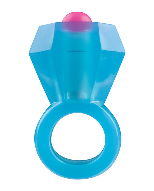 Rock Candy Bling Pop C-Ring - Blue - Empower Pleasure