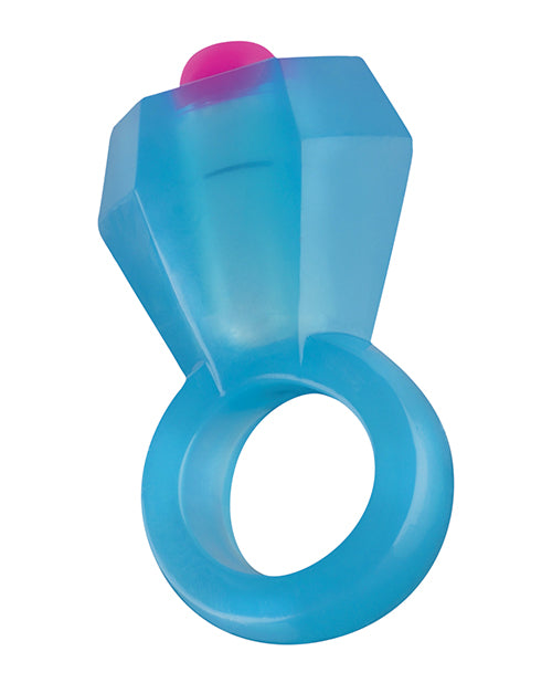 Rock Candy Bling Pop C-Ring - Blue - Empower Pleasure