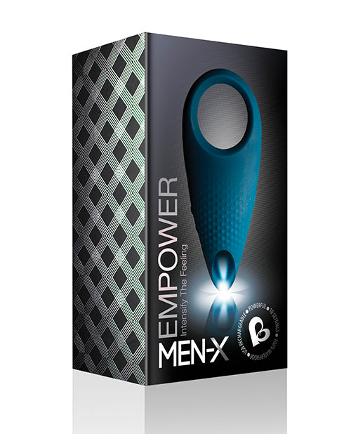 Rocks Off Men-X Empower Couples Stimulator - Assorted Colors - Empower Pleasure