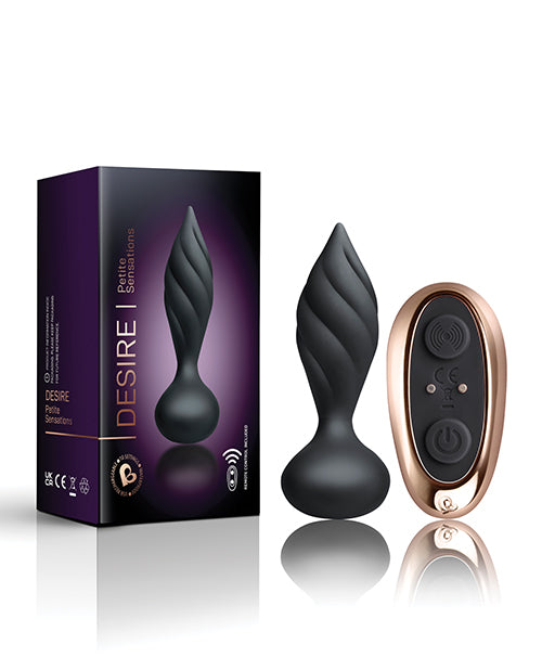 Rocks Off Petite Sensations Desire Plug w/Remote - Assorted Colors - Empower Pleasure