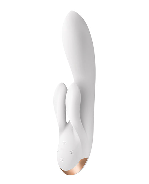 Satisfyer Double Flex - White - Empower Pleasure