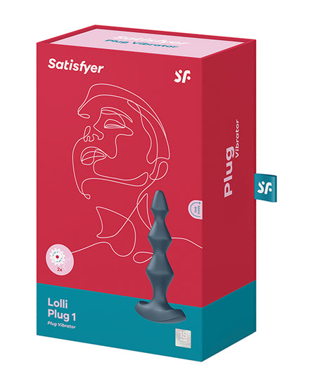 Satisfyer Lolli Plug 1 - Dark Teal - Empower Pleasure