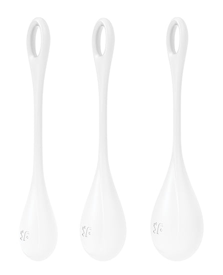 Satisfyer Yoni Power 1 Balls Training Set - White - Empower Pleasure