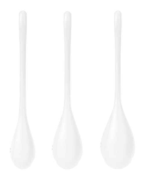 Satisfyer Yoni Power 1 Balls Training Set - White - Empower Pleasure