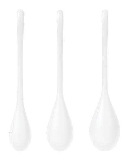 Satisfyer Yoni Power 1 Balls Training Set - White - Empower Pleasure