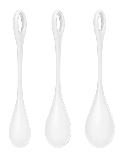 Satisfyer Yoni Power 1 Balls Training Set - White - Empower Pleasure