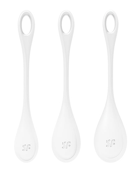 Satisfyer Yoni Power 1 Balls Training Set - White - Empower Pleasure