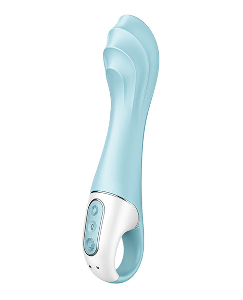 Satisfyer Air Pump Vibrator 5+ - Blue - Empower Pleasure