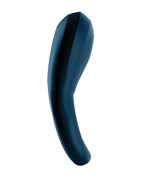 Satisfyer Epic Duo Ring Vibrator - Dark Blue - Empower Pleasure