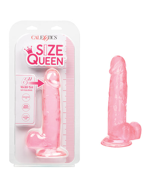 Size Queen 6" Dildo - Pink - Empower Pleasure