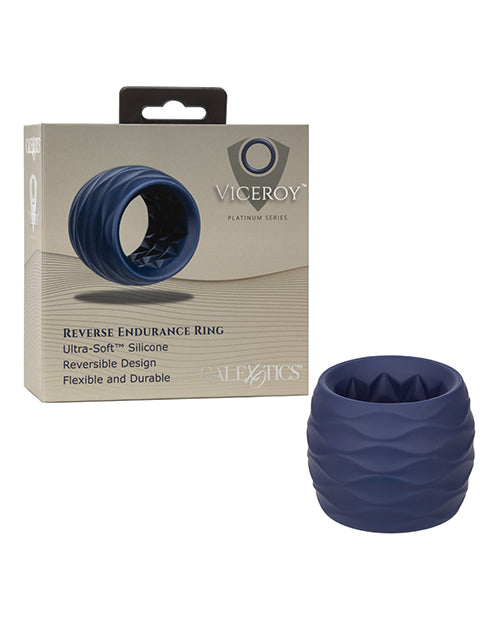 Viceroy Reverse Endurance Ring - Blue - Empower Pleasure