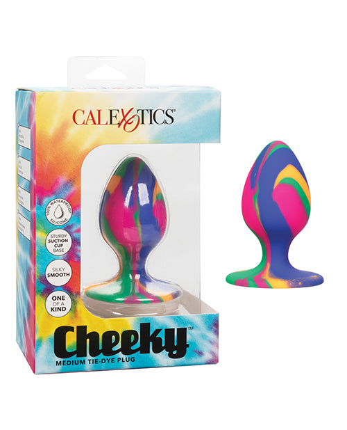 Cheeky Medium Tie-Dye Plug - Empower Pleasure