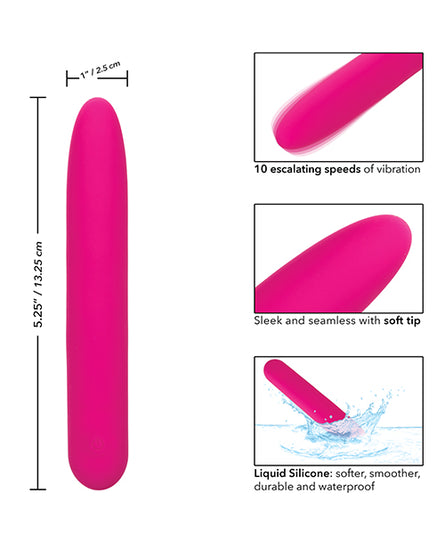 Bliss Liquid Silicone Vibe - Pink - Empower Pleasure