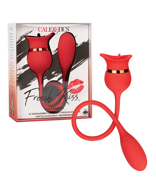 French Kiss Casanova - Red - Empower Pleasure