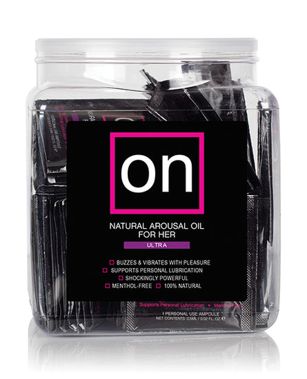 ON For Her Arousal Oil Ultra - Tub of 75 Single use Ampoule - Empower Pleasure