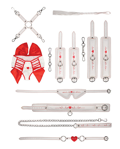 Shots Ouch Nurse Bondage Kit - Empower Pleasure