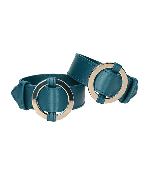 Shots Ouch Halo Wrist or Ankle Cuffs - Green - Empower Pleasure