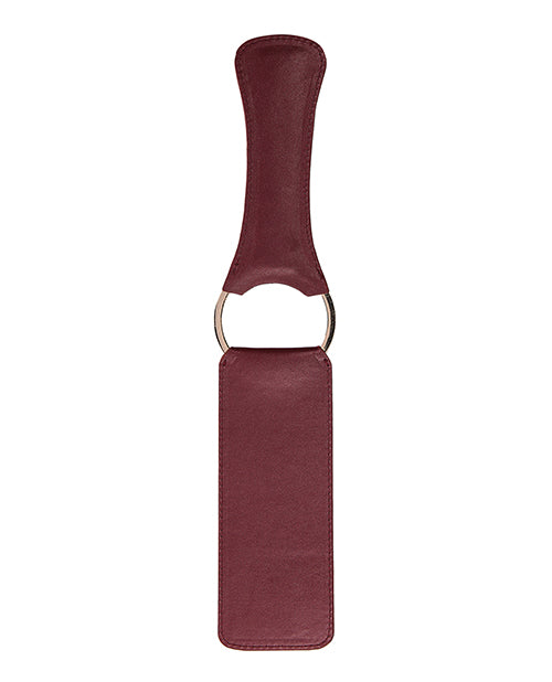 Shots Ouch Halo Paddle - Burgundy - Empower Pleasure