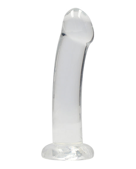 Shots RealRock Crystal Clear 7" Dildo  - Transparent - Empower Pleasure