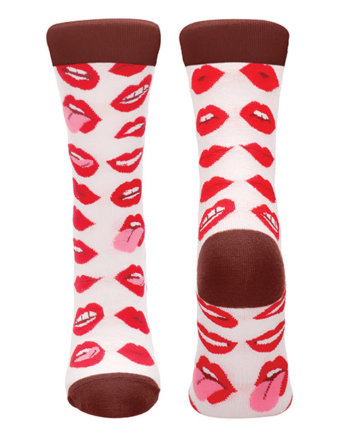 Shots Sexy Socks Lip Love - Female - Empower Pleasure