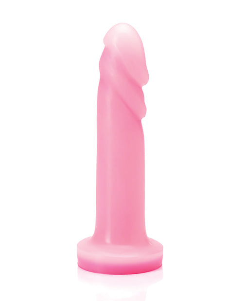 Tantus Flurry Silicone Dildo - Rose Quartz - Empower Pleasure