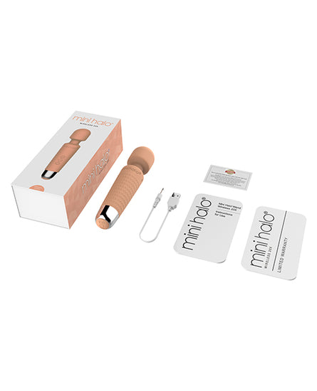 Mini Halo Wireless 20x Wand - Peach Fuzz - Empower Pleasure