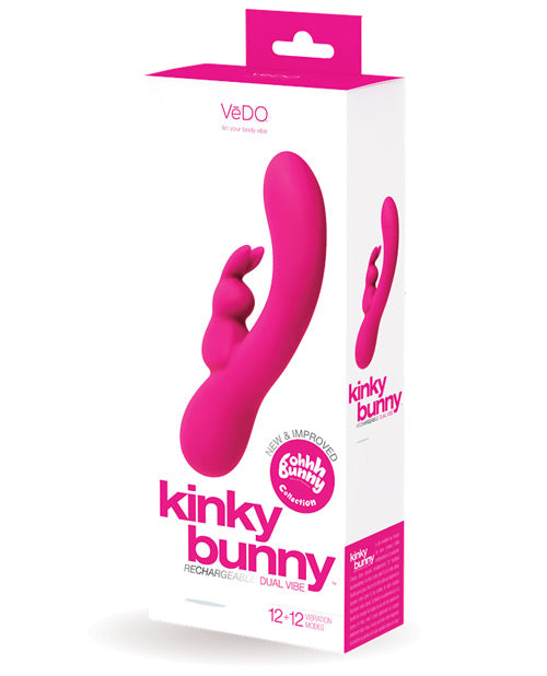 VeDO Kinky Bunny Plus Rechargeable Dual Vibe - Empower Pleasure