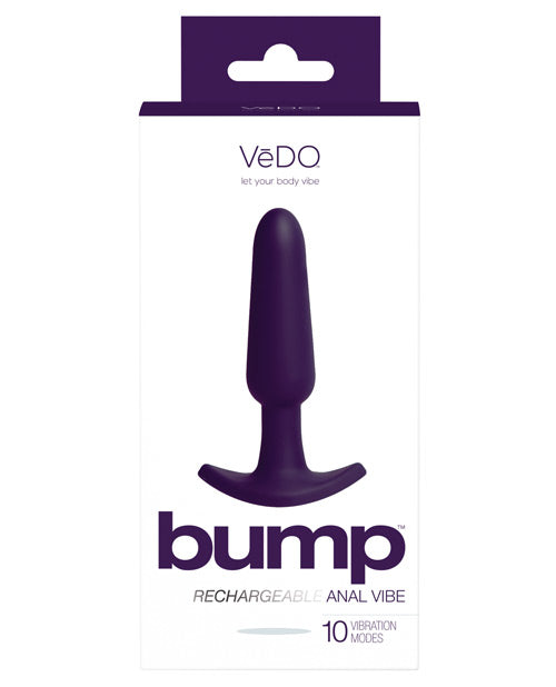 VeDO Bump Rechargeable Anal Vibe - Empower Pleasure